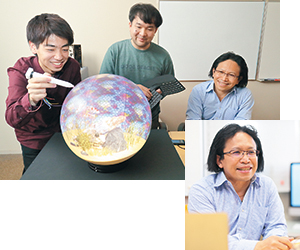 3D球体ディスプレイの開発